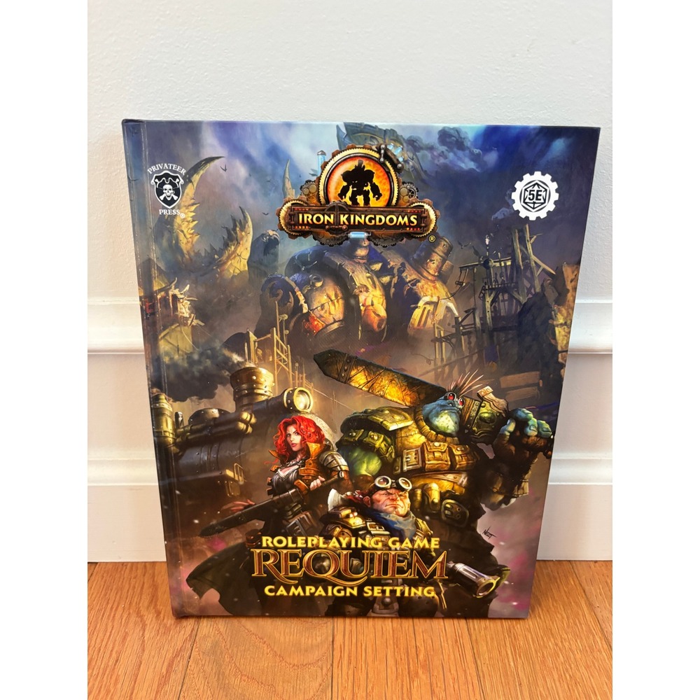 Privateer Press Iron Kingdoms Requiem Campaign Setting Hardcover EUC